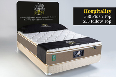 Hospitality 550 Plush Top / 555 Pillow Top Hotel Mattress