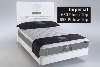 Imperial 650 Plush Top / 655 Pillow Top Hotel Mattress
